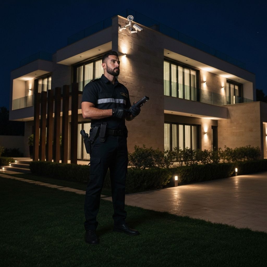 Surveillance & sécurité de résidences ou bâtiments sensibles